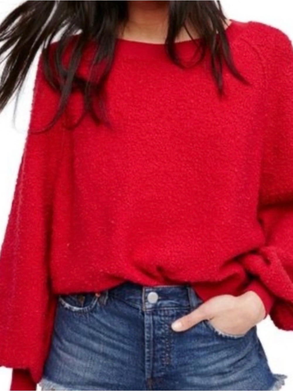 Free people found my friend sweater
